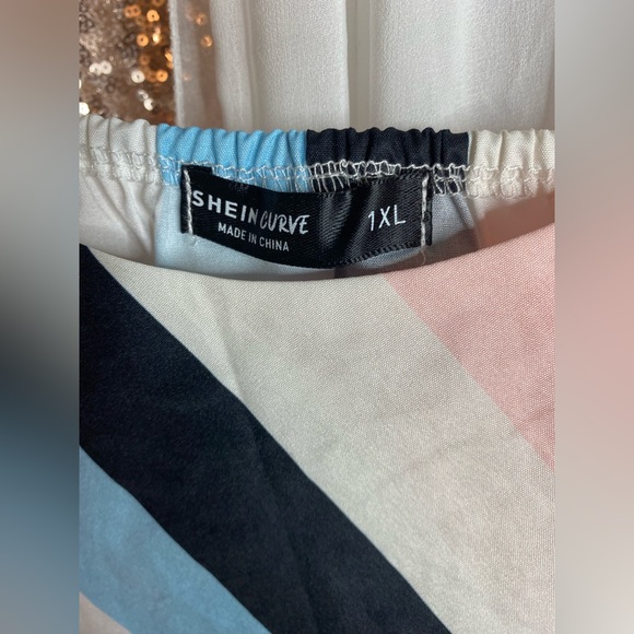 SHEIN Multi color two piece pants set - Picture 2 of 6